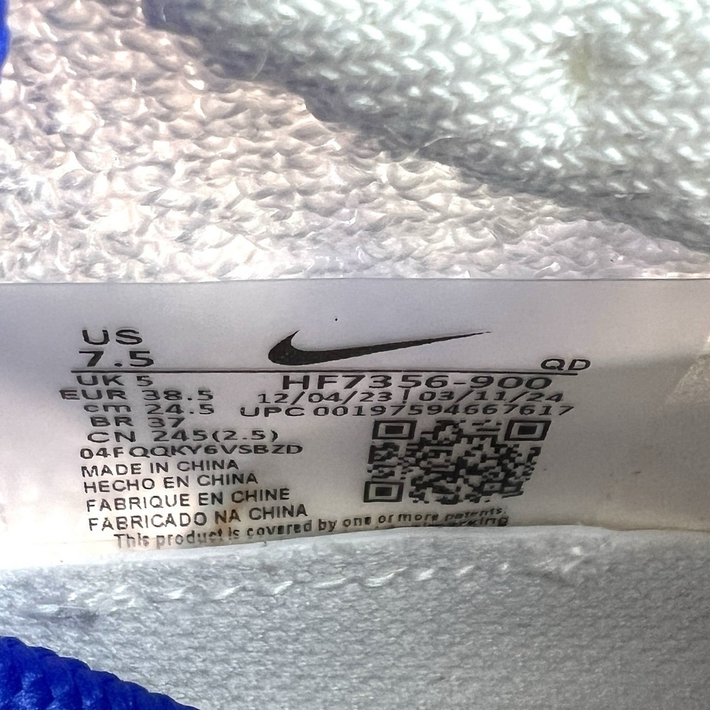 Nike Air Zoom Alphafly NEXT% 3 Blueprint Pack Running Shoes Women 7.5 HF7356-900 - Picture 10 of 10
